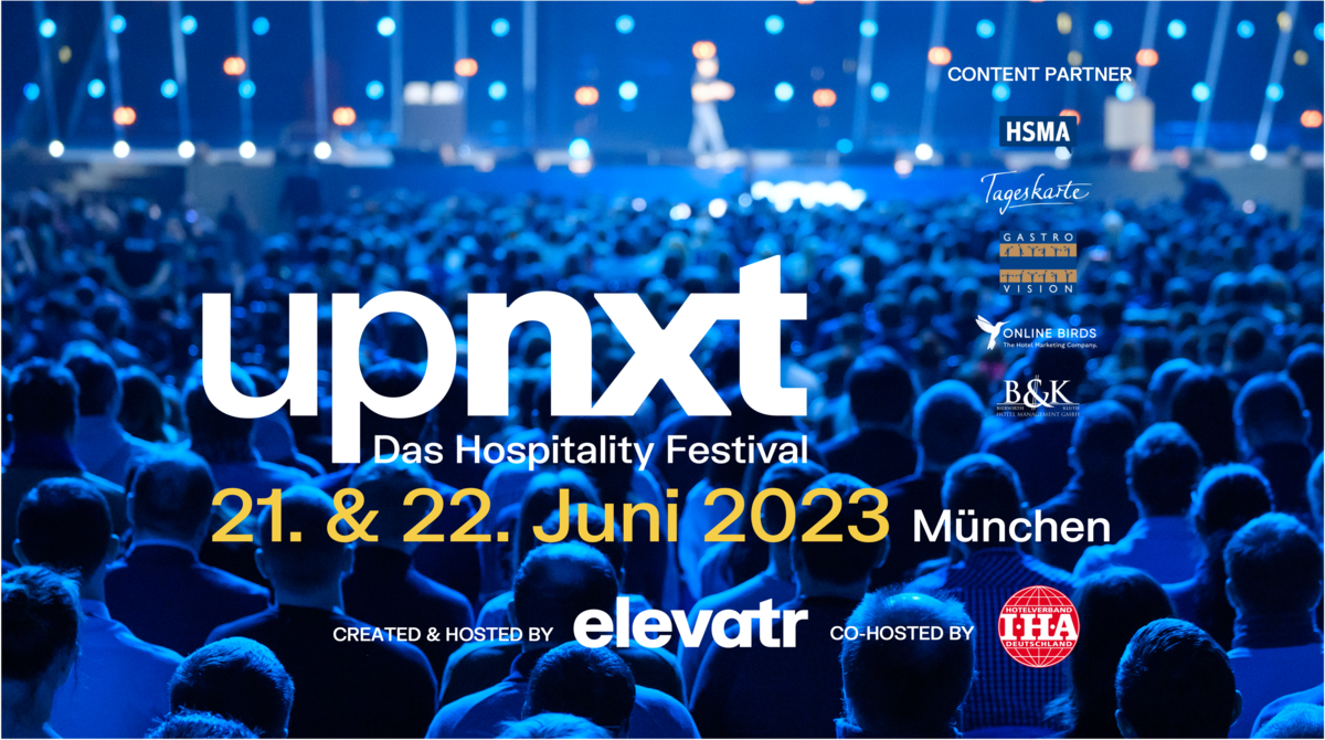 upnxt, das erste Hospitality Festival in Deutschland elevatr